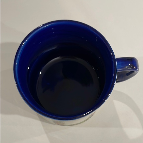 Anthropologie Floral Monogram Mug - Blue - Picture 3 of 4